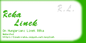 reka linek business card