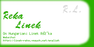 reka linek business card